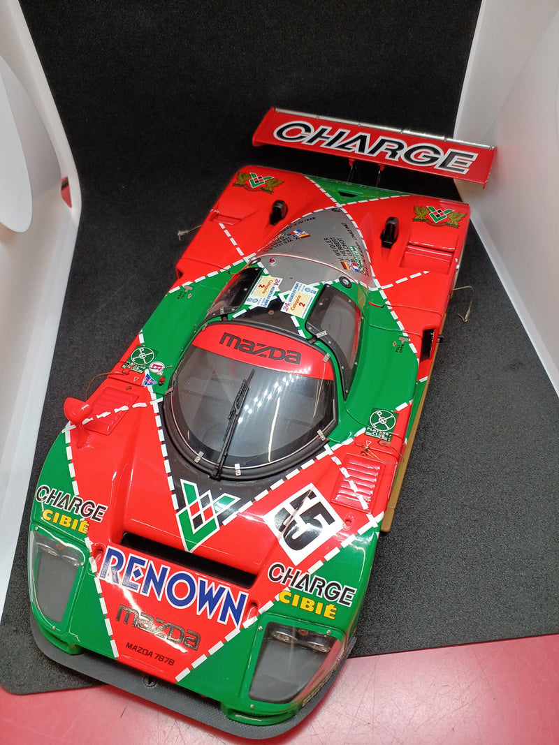 Load image into Gallery viewer, AUTOART MAZDA 787B 1/18 Diecast Car– Used