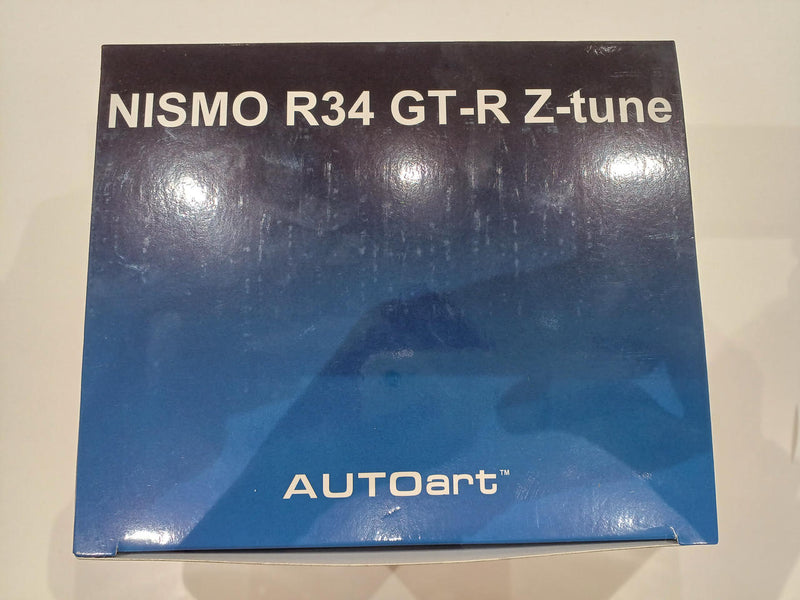 Load image into Gallery viewer, AUTOart Nismo R34 GT-R Z-TUNE 1/18 Scale Model Car– Used