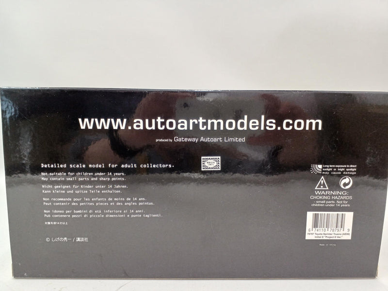 Load image into Gallery viewer, AUTOart Initial D Diecast Model Car– Used