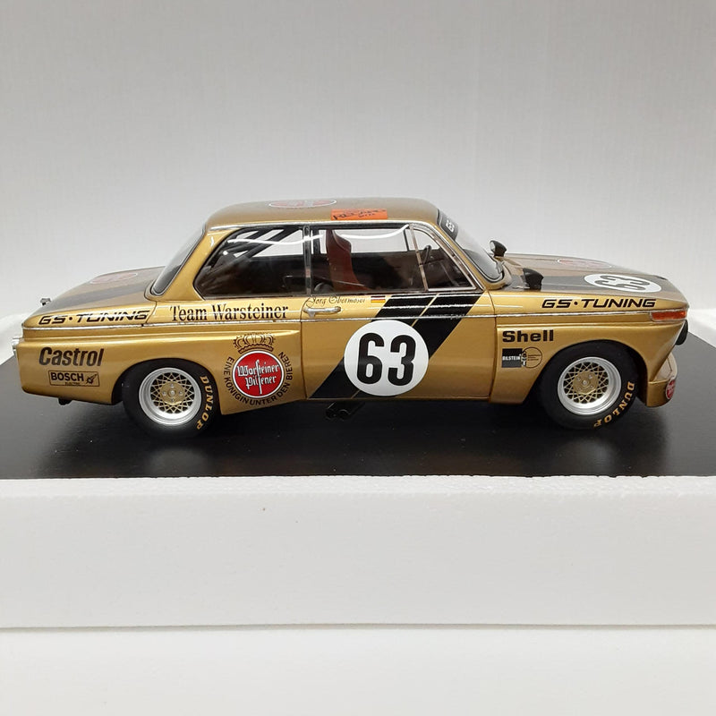 Laden Sie das Bild in Galerie -Viewer, SPARK 18SG004 BMW M6 GT3 #63 DRM Warsteiner 1/18 Diecast Car– Used