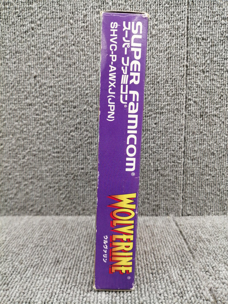 Laden Sie das Bild in Galerie -Viewer, ACCLAIM Wolverine Super Famicom (SFC) soft Japanese Version -Used