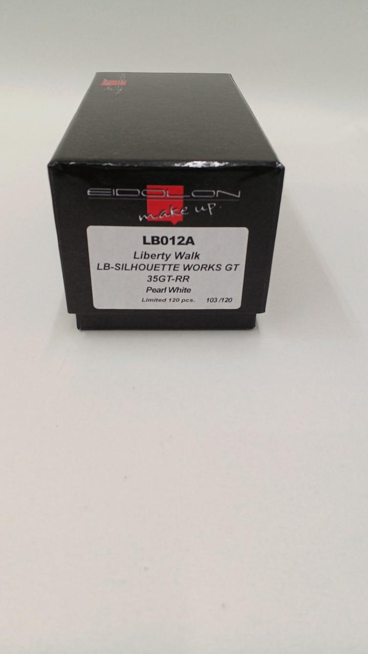 Cargue la imagen en el visor de la galería, MAKE UP LB012A LIBERTY WALK LB-SILHOUETTE WORKS Aventador GT EVO 1/43– Used