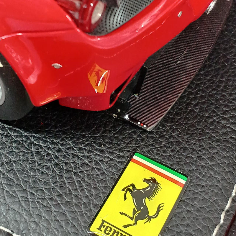 Load image into Gallery viewer, BBR Ferrari 458 Italia GT2 Race Red #322 1/18 Scale Car– Used