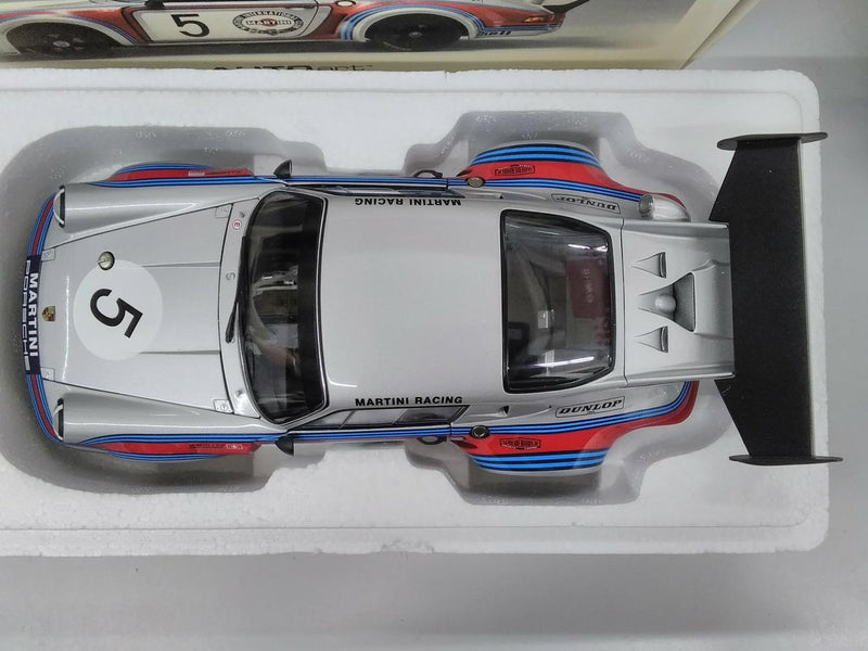 Load image into Gallery viewer, AUTOart Porsche 911 Carrera RSR Turbo 2.1 1974 #5 1/18 Scale– Used