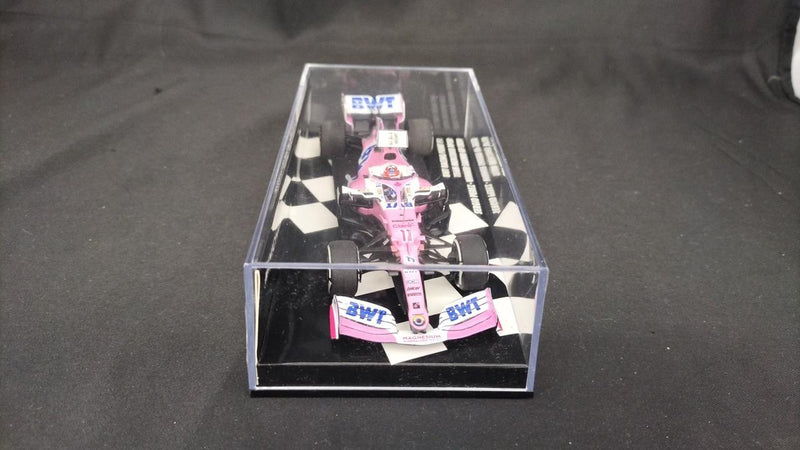 Chargez l'image dans la visionneuse de la galerie, MINICHAMPS BWT Racing Point F1 Mercedes RP20 Sergio Perez Sakhir GP 2020 Winner 1/43– Used