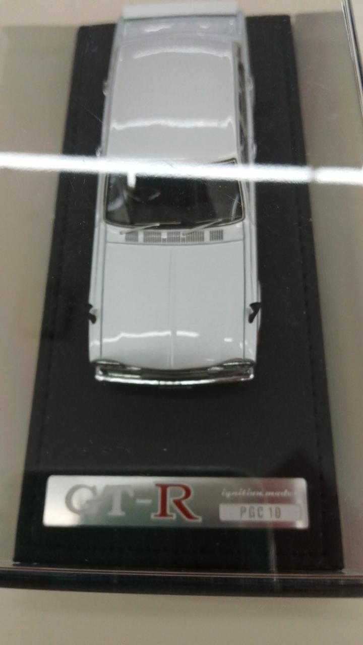 Cargue la imagen en el visor de la galería, Ignition Model 1970 Nissan Skyline 2000GT-R (PGC10) Silver 1/43 Scale– Used