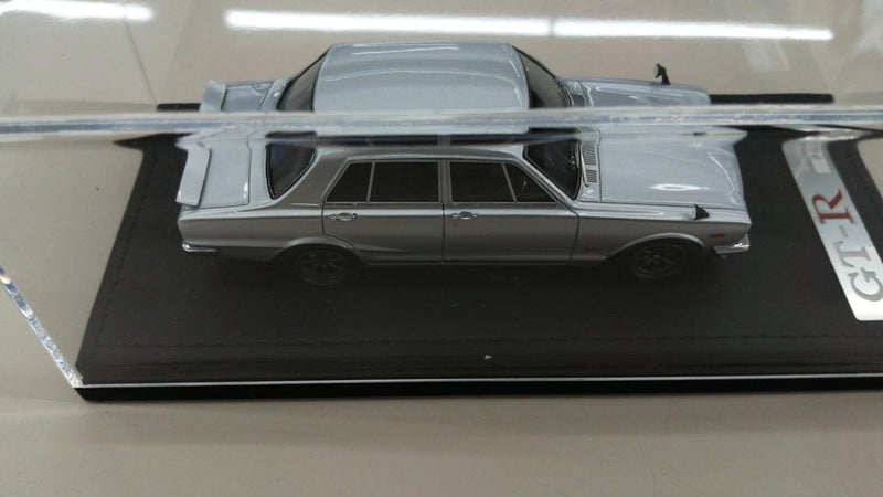 Cargue la imagen en el visor de la galería, Ignition Model 1970 Nissan Skyline 2000GT-R (PGC10) Silver 1/43 Scale– Used