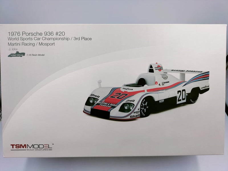 Carica immagine in Galleria Viewer, TSM MODEL 1976 Porsche 936 1/18 Diecast Car– Used