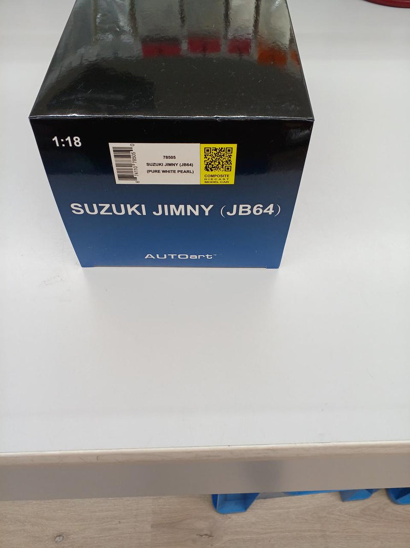 Load image into Gallery viewer, AUTOart Suzuki Jimny JB64 (White Pearl) 1/18 Scale Diecast Car– Used