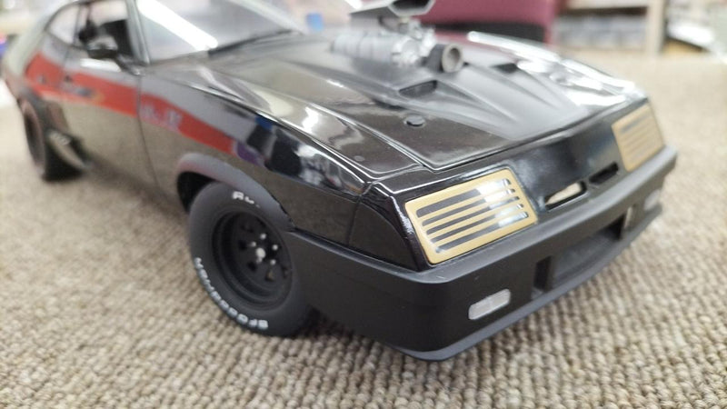 Load image into Gallery viewer, AUTOart Ford XB Falcon Tuned Version "Black Interceptor" 1/18 Scale Model Car– Used