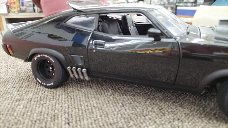 Load image into Gallery viewer, AUTOart Ford XB Falcon Tuned Version "Black Interceptor" 1/18 Scale Model Car– Used