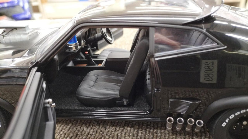 Load image into Gallery viewer, AUTOart Ford XB Falcon Tuned Version "Black Interceptor" 1/18 Scale Model Car– Used