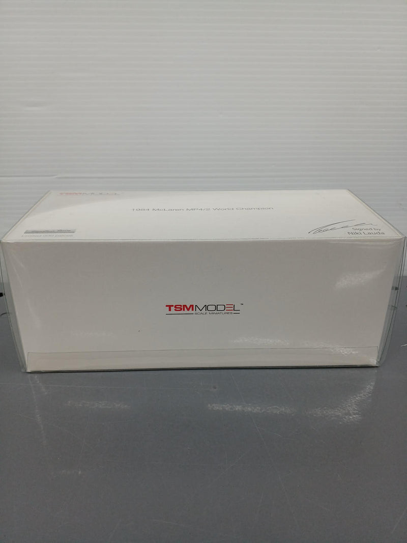 Laden Sie das Bild in Galerie -Viewer, TSM McLaren MP4/2 WC 1984 1/43 Scale Car– Used