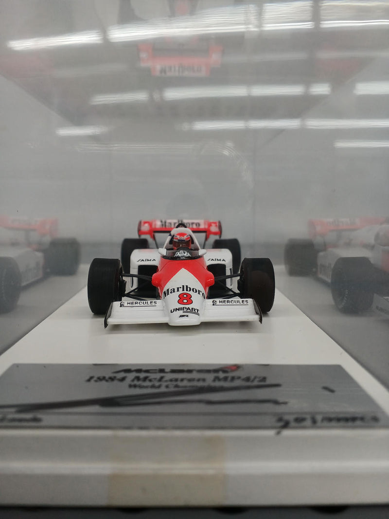 Laden Sie das Bild in Galerie -Viewer, TSM McLaren MP4/2 WC 1984 1/43 Scale Car– Used