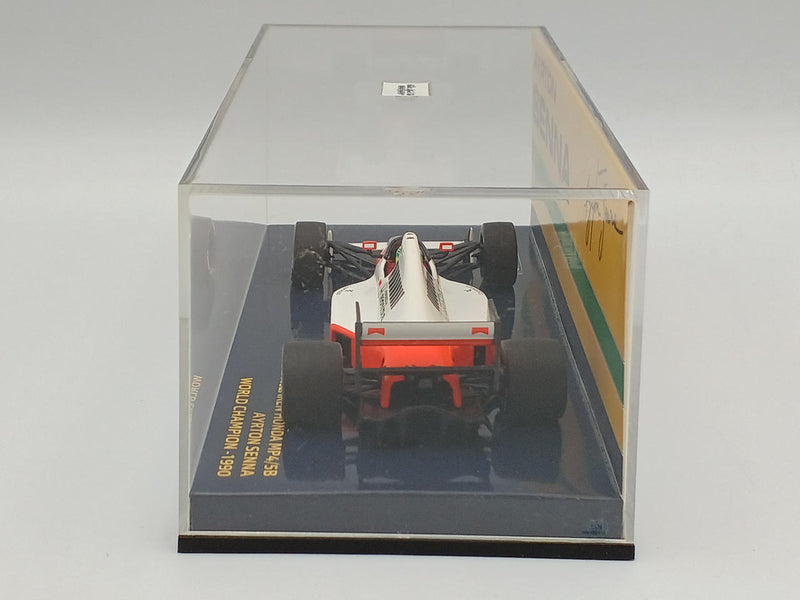 Laden Sie das Bild in Galerie -Viewer, MINICHAMPS McLaren Honda MP4/5B 1/43 Scale Car– Used