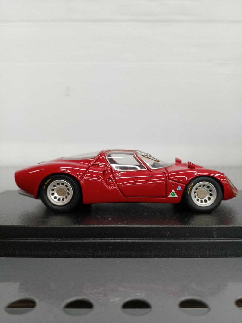 Laden Sie das Bild in Galerie -Viewer, Tecnomodel Alfa Romeo 33/2 CORSA 1967 1/43 Scale Model Car– Used
