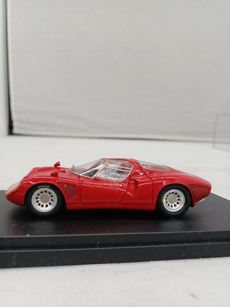 Laden Sie das Bild in Galerie -Viewer, Tecnomodel Alfa Romeo 33/2 Stradale 1967 1/43 Scale Car– Used