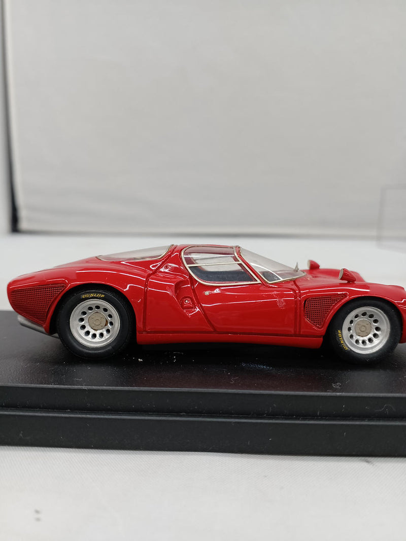 Laden Sie das Bild in Galerie -Viewer, Tecnomodel Alfa Romeo 33/2 Stradale 1967 1/43 Scale Car– Used