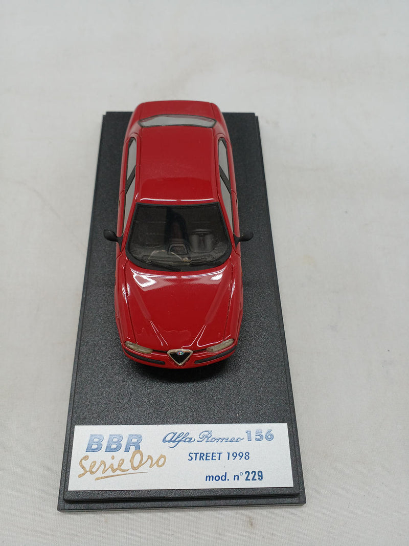 Laden Sie das Bild in Galerie -Viewer, B.B.R. Alfa Romeo 156 STREET VERSION 1997 1/43 Scale Car– Used