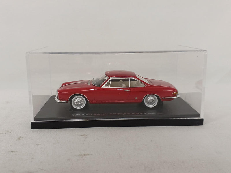 Laden Sie das Bild in Galerie -Viewer, AUTOCULT 1/43 Scale Chevrolet Corvair Coupe (1962) Red– Used