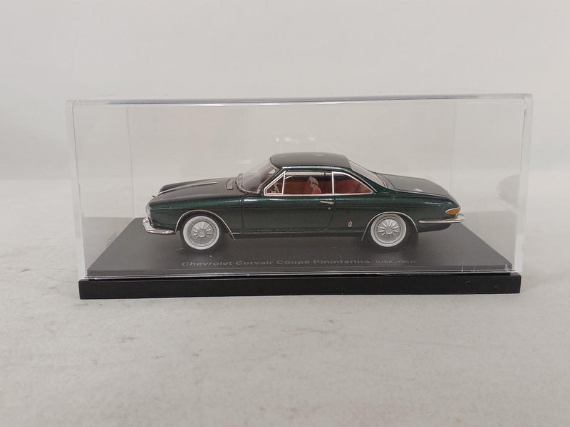 Load image into Gallery viewer, AUTOCULT 1/43 Scale Chevrolet Corvair Coupe (1962) Dark Green– Used