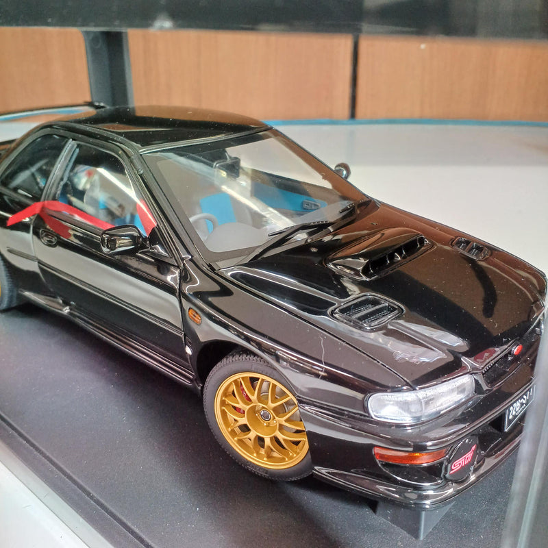 Load image into Gallery viewer, AUTOart Subaru Impreza 22B STi Version 1/18 Scale Car– Used