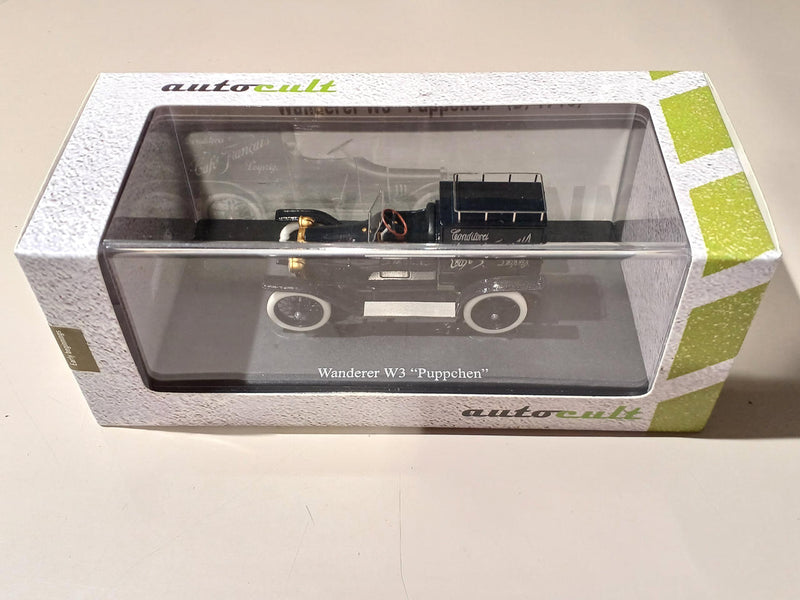 Laden Sie das Bild in Galerie -Viewer, AUTOCULT Wanderer W3 Puppchen 1913 1/43 Scale Model Car– Used
