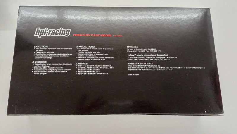 Load image into Gallery viewer, hpi-racing 1982 24 HOURS Le Mans Porsche 956 LH 1/43 Scale Car– Used
