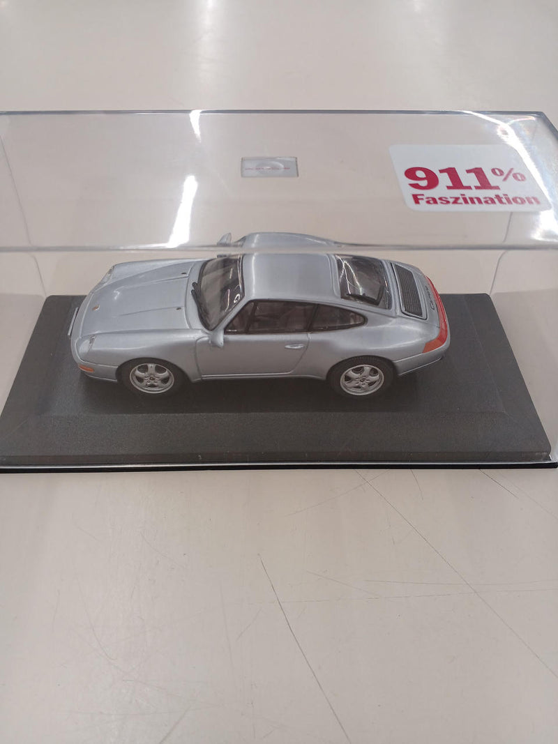 Cargue la imagen en el visor de la galería, FASZINATION Porsche 911 1/43 Scale Model Car– Used