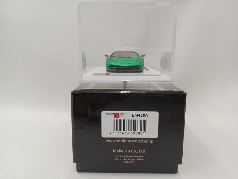 Laden Sie das Bild in Galerie -Viewer, MAKE UP EIDOLON Lamborghini Aventador SVJ 2018 Leirion Wheel Ver. 1/43– Used
