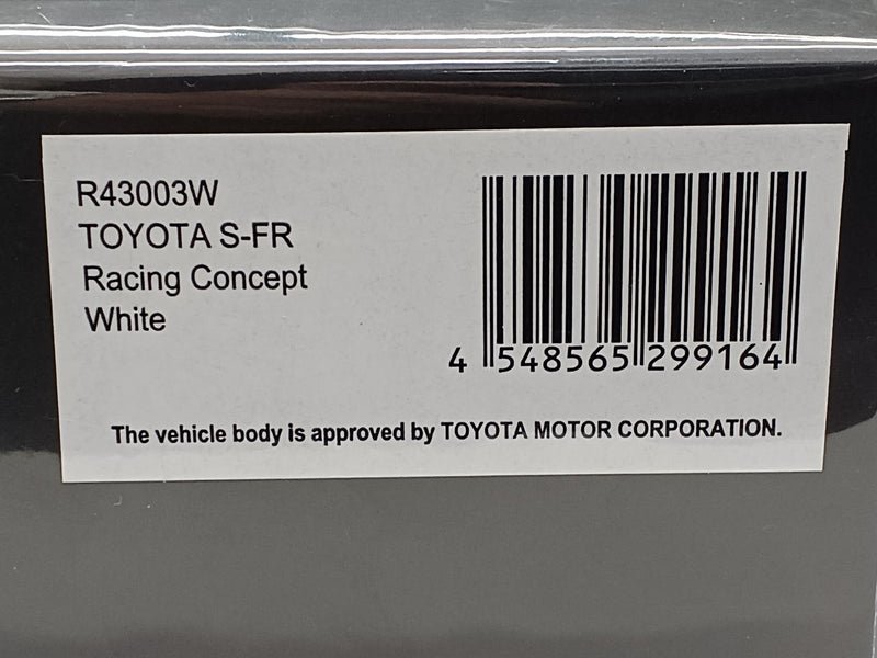 Laden Sie das Bild in Galerie -Viewer, KYOSHO TOYOTA S-FR RACING CONCEPT 1/43 Model Car– Used