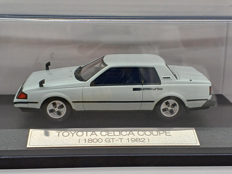 Load image into Gallery viewer, INTERALLIED/HI-STORY HS058WH TOYOTA CELICA COUPE 1800 GT-T (SMASH WHITE) 1/43– Used