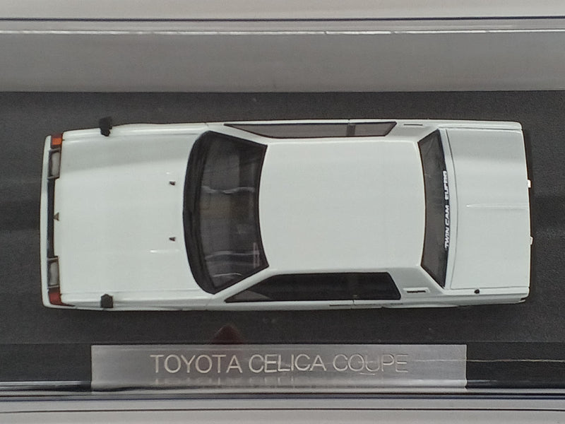 Load image into Gallery viewer, INTERALLIED/HI-STORY HS058WH TOYOTA CELICA COUPE 1800 GT-T (SMASH WHITE) 1/43– Used