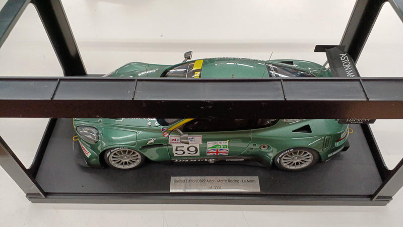 Cargue la imagen en el visor de la galería, AUTOart DBR9 ASTON MARTIN RACING 1/18 Diecast Car– Used