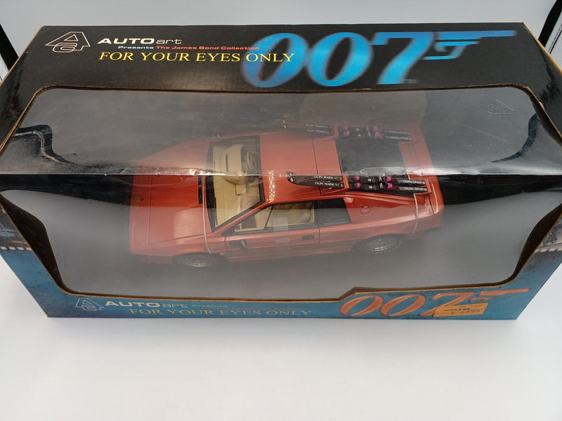 Load image into Gallery viewer, AUTOart LOTUS ESPRIT TURBO JAMES BOND 1/18 Scale Model Car– Used