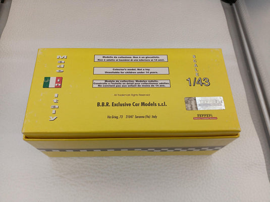 BBR BBR193B Ferrari 599GTB 2006 1/18 Scale Model Car– Used