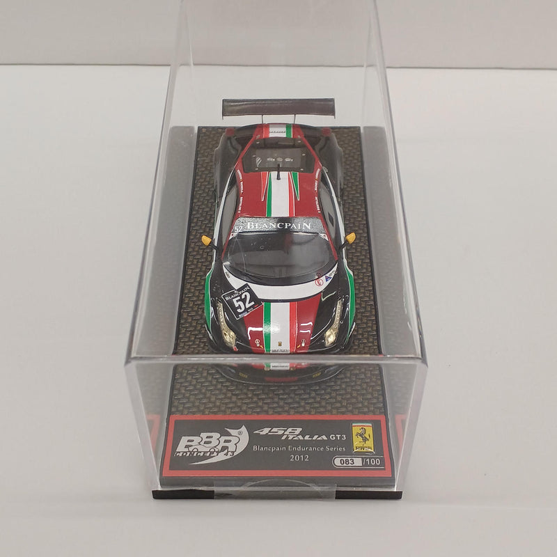 Cargue la imagen en el visor de la galería, BBR FERRARI 458 ITALY GT3 2012 1/43 Scale– Used