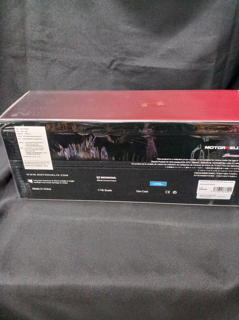 Laden Sie das Bild in Galerie -Viewer, MOTORHELIX M85409 1/18 Honda Civic Type R (FD2) EARL Diecast