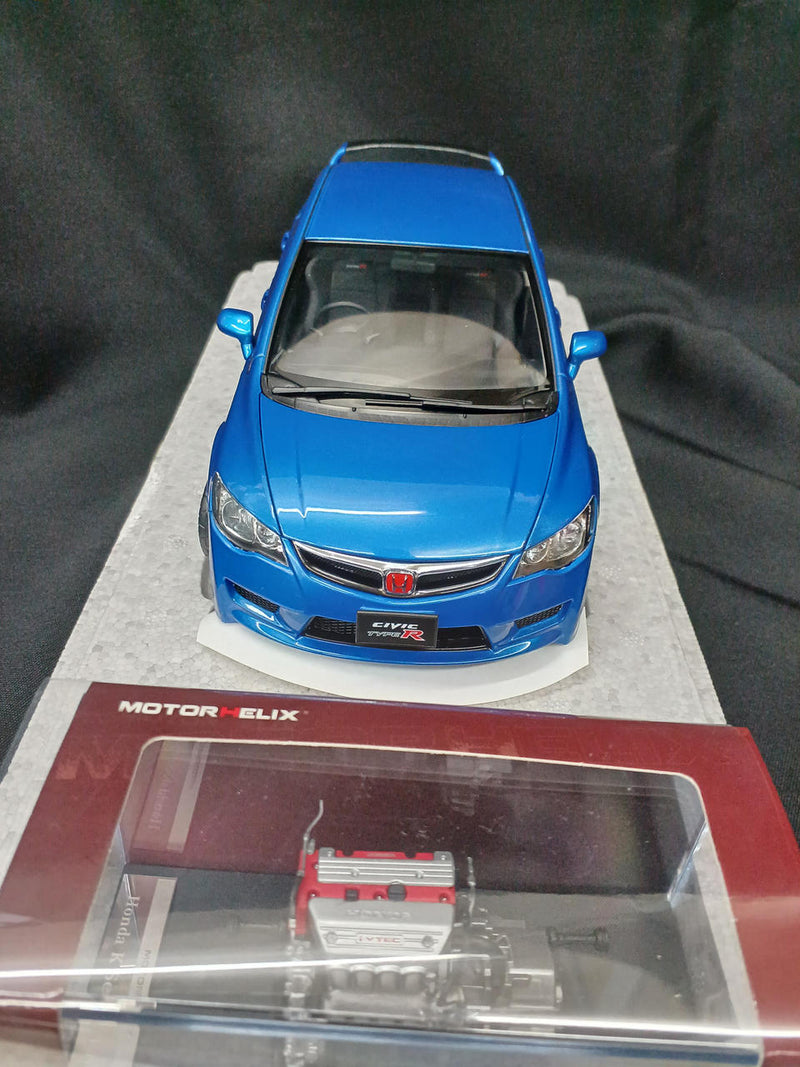 Laden Sie das Bild in Galerie -Viewer, MOTORHELIX M85409 1/18 Honda Civic Type R (FD2) EARL Diecast
