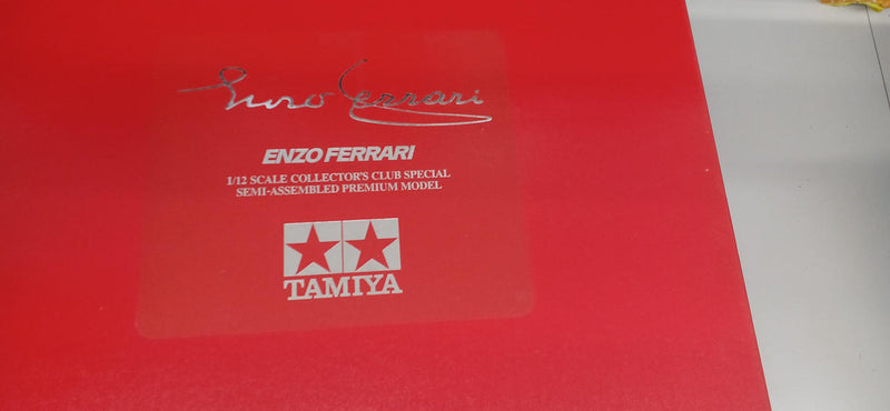 Laden Sie das Bild in Galerie -Viewer, TAMIYA 1/12 Semi-Assembled Enzo Ferrari