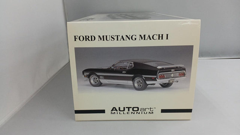 Load image into Gallery viewer, AUTOART MILLENNIUM 1/18 FORD MUSTANG MACH I FASTBACK '71 (Black)– Used