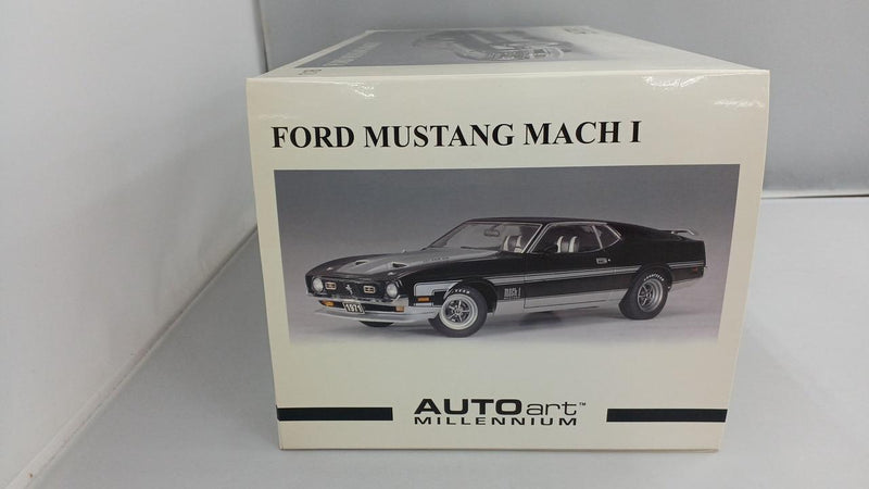 Load image into Gallery viewer, AUTOART MILLENNIUM 1/18 FORD MUSTANG MACH I FASTBACK '71 (Black)– Used