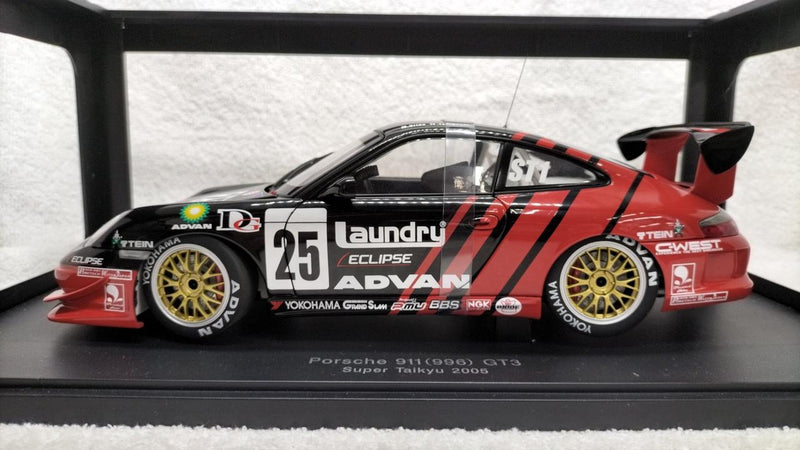 Load image into Gallery viewer, AUTOart Porsche 911 (996) GT3 SUPER TAIKYU 2002 1/18 Diecast Car– Used