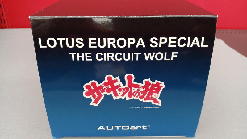 Load image into Gallery viewer, AUTOart Lotus Europa Special "Circuit Wolf" 1/18 Scale Model Car– Used