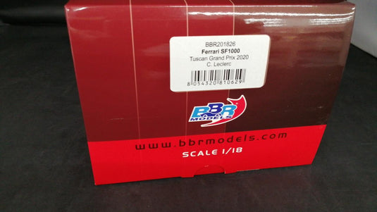 BBR BBR201826 1/18 Ferrari SF1000 Scale Model Car– Used