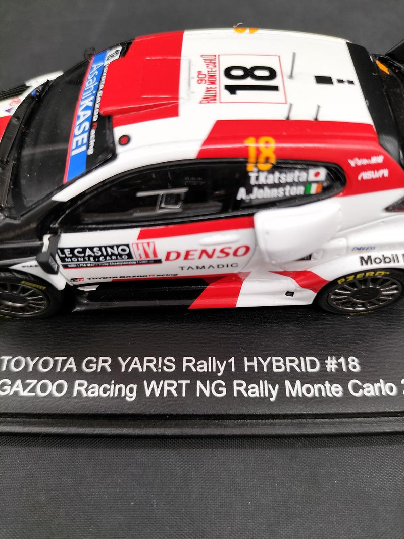 Laden Sie das Bild in Galerie -Viewer, SPARK Monte Carlo Rally 2022 Toyota GR Yaris 1/43 Scale Car– Used