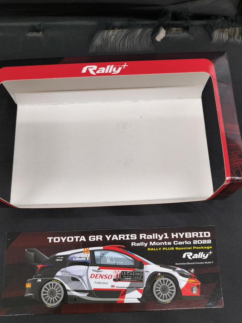 Laden Sie das Bild in Galerie -Viewer, SPARK Monte Carlo Rally 2022 Toyota GR Yaris 1/43 Scale Car– Used
