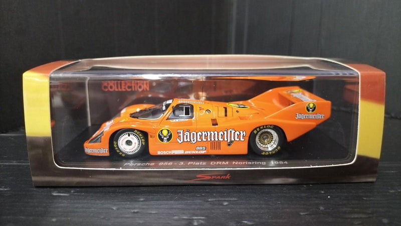 Laden Sie das Bild in Galerie -Viewer, SPARK Porsche 956 #3 PLATZ DRM NORISRING 1/43 Scale Car– Used