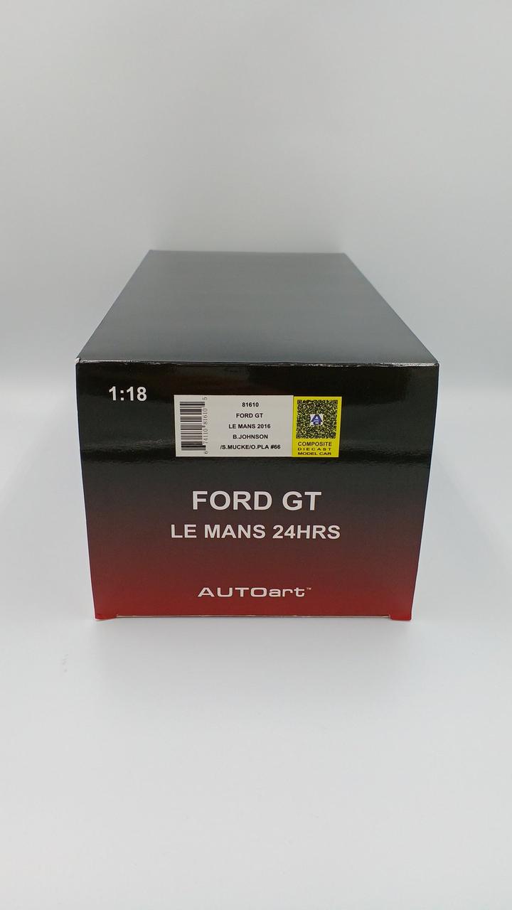 Carica immagine in Galleria Viewer, AUTOart 1/18 Scale Ford GT 2016 Le Mans 24H #66– Used