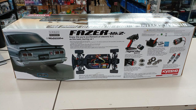 Laden Sie das Bild in Galerie -Viewer, KYOSHO 1/10 Fazer Mk2 Skyline 2000GT TUNED - Used